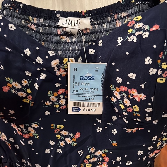 Ruffle Summer Floral Dress - Picture 4 of 5